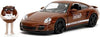 Jada 1/24 Brown & Porsche 911 Turbo