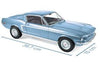 Norev 1/12 Ford Mustang Fastback GT 1968 (Light Blue Metallic)