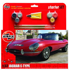 Airfix- 1/32 Jaguar E-Type Starter Set