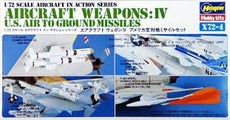 Hasegawa- 1/72 Aircraft Weapons: IV  U.S. Air to Ground Missiles