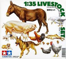 Tamiya -1/35 Livestock Set