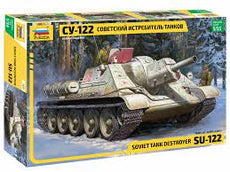 Zvezda-1/35 Soviet Tank Destroyer SU-122