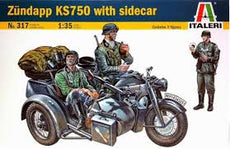 Italeri 1/35 Zundapp KS750 with sidecar