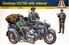 Italeri 1/35 Zundapp KS750 with sidecar