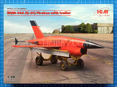 ICM- 1/48 BQM-34A (Q-2C) Firebee with trailer