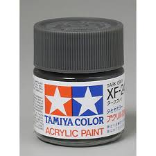 XF-24 Flat Dark Grey Acrylic Paint