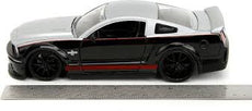 Jada- 1/24 Ford Shelby GT-500KR Biigtime Mucle 2008 Silver/BLK