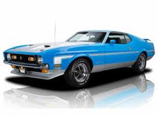 Sun Star 1/18 1971 Ford Mustang Boss 351 (Grabber Blue)