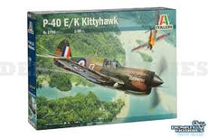 Italeri 1/48 P-40 E/K Kittyhawk