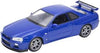 Welly 1/24 Nissan Skyline GT-R (R34) Blue