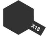 X-18 Semi Gloss Black Enamel Paint