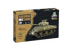 Italeri 1/56 Sherman M4 75MM