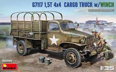 MiniArt- 1/35 G7117 1,5t 4x4 Cargo Truck w/Winch