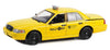 GreenLight 1/24  1999 Ford Crown Victoria Philly Taxi (Yellow)