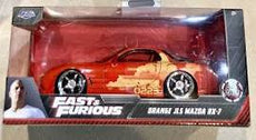 Jada 1/24 Orange JLS Mazda RX-7