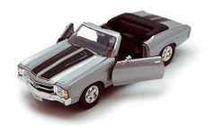 Welly 1/24  Chevrolet Chevelle SS 454 1971 Silver