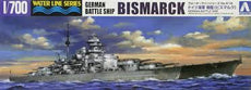 Aoshima- 1/700 Bismarck German Battle Ship