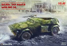 ICM- 1/35 Sd.Kfz.247 Ausf.B with MG 34