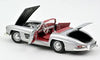 Norev 1/18 Mercedes-Benz 300 SL Roadster 1957 (Silver)