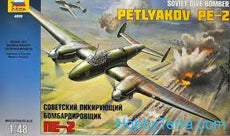 Zvezda-1/48 Soviet Dive Bomber PETLYAKOV PE-2