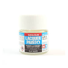 LP-4 Flat White Lacquer Paint
