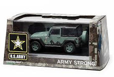 GreenLight 1/43 2012 Jeep Wrangler Soft Top U.S. Army