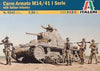 Italeri 1/35 Carro Armato M14/ 41 I Serie with Italian Infantry