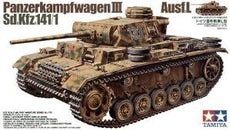 Tamiya -1/35 Panzerkampfwagen III Ausf.L Sd.Kfz.141/1