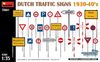 MiniArt- 1/35 Dutch Traffic Signs 1930-407s