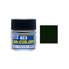 Mr Color - 18 RLM70 Black Green Semi-Gloss