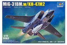 Trumpeter 1/72 MIG 31 BM. w/KH-47 M2
