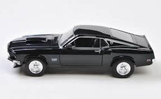 Welly 1/24 Ford Mustang Boss 429 1969 Black