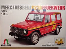 Italeri 1/24 Mercedes Benz G230 Feuerwehr