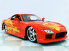 Jada 1/24 Orange JLS Mazda RX-7