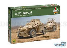 Italeri 1/56 Sd. Kfz. 222/223