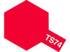 TS-74 Clear Red Synthetic Paint
