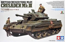 Tamiya -1/35 British Cruiser Tank Mk.VI Crusader Mk.III