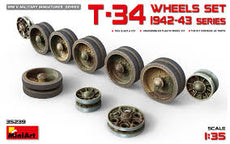 MiniArt- 1/35 T-34 Wheels Set 1942-43 Series