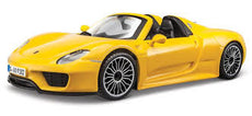 Welly 1/24 Porsche 918 Spyder Yellow