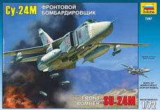 Zvezda-1/72 Front Bomber SU-24M "Fencer D"
