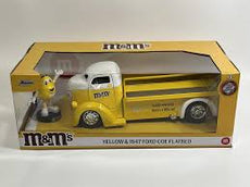 Jada 1/24 Yellow & 1947 Ford Coe Flatbed