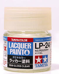 LP-24 Semi Gloss Clear Lacquer Paint