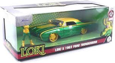 Jada 1/24 Loki & 1963 Ford Thunderbird