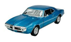 Welly 1/24 Pontiac Firebird 1967 Blue