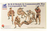 Bronco 1/35 W.W.II British & Commonwealth War Correspondent Set