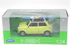Welly 1/24 Mini Cooper 1300 with surfboard Yellow