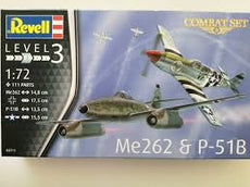 Revell 1/72 Me262 &P-51B