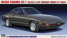 Hasegawa- 1/24 Mazda Savanna RX-7 (SA22C) Late Version Turbo GT (1983)