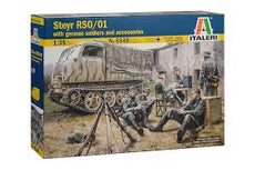 Italeri 1/35 Steyr RSO/01 with german soldiers and accessories