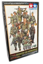 Tamiya -1/48 WWII Infantry on Maneuvers